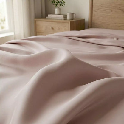 Silky cooling TENCEL™ Lyocell fabric with natural drape Cashmere Taupe