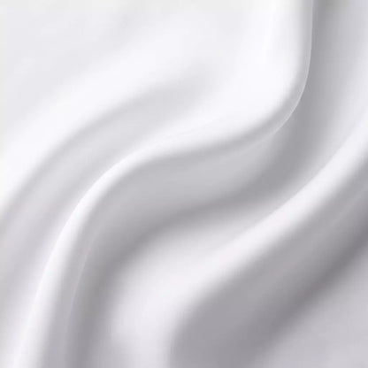 Macro close-up of silky smooth 100% TENCEL™ Lyocell fabric texture Snow Linen