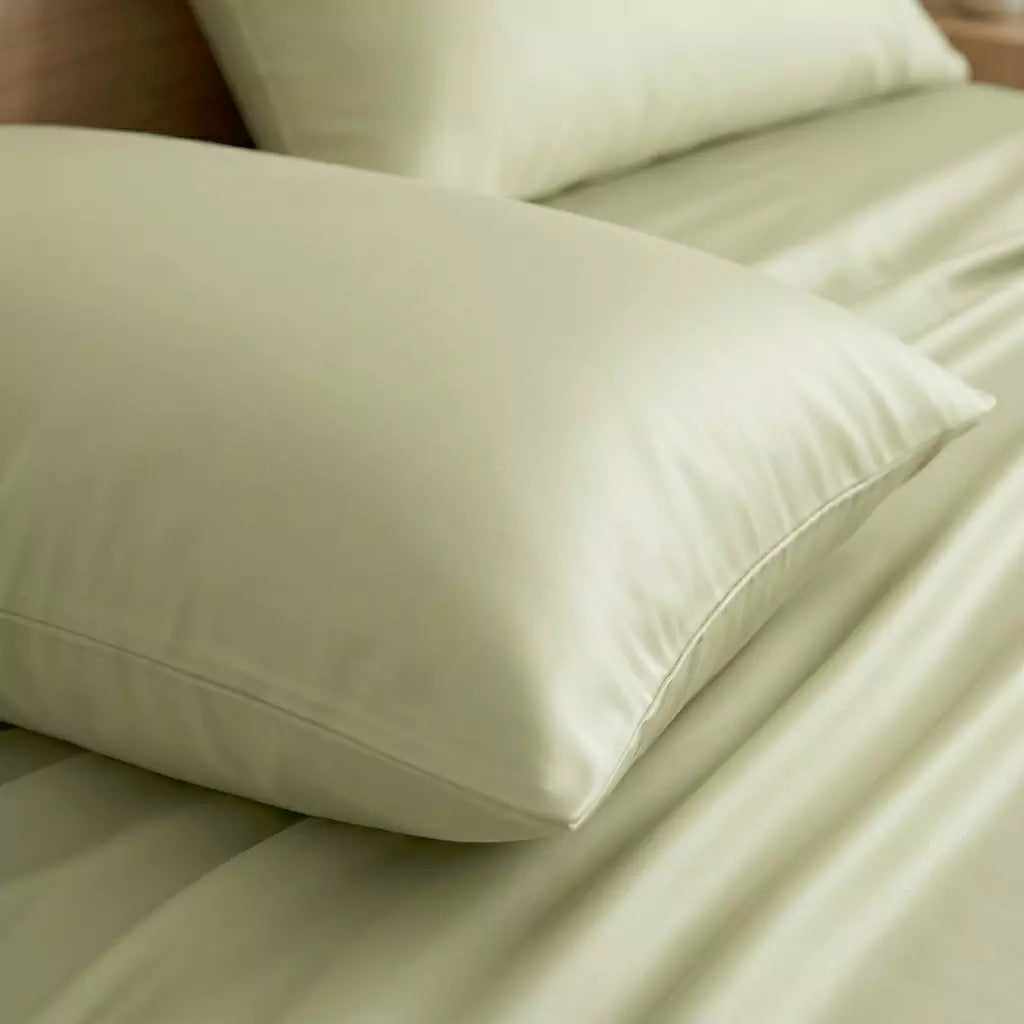 Puraff TENCEL Lyocell Sheet Set – Cooling Bed Sheets, OEKO-TEX Certified, Queen & King